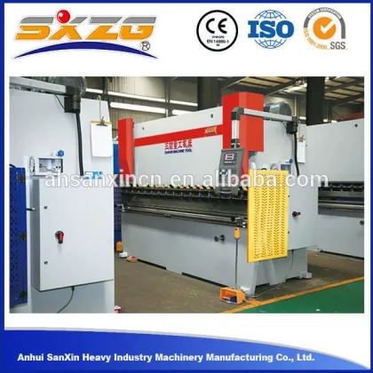 sanxin wc67k metal plate cnc hydraulic press brake