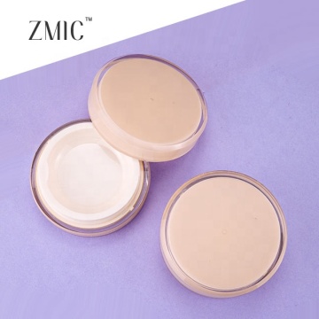 ZMIC Private Label Plastic Loose Powder Jar with Sifter