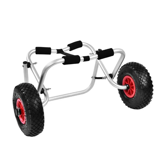 Aluminum Beach Trailer for Canoe, Kayak, and Boat Transportation