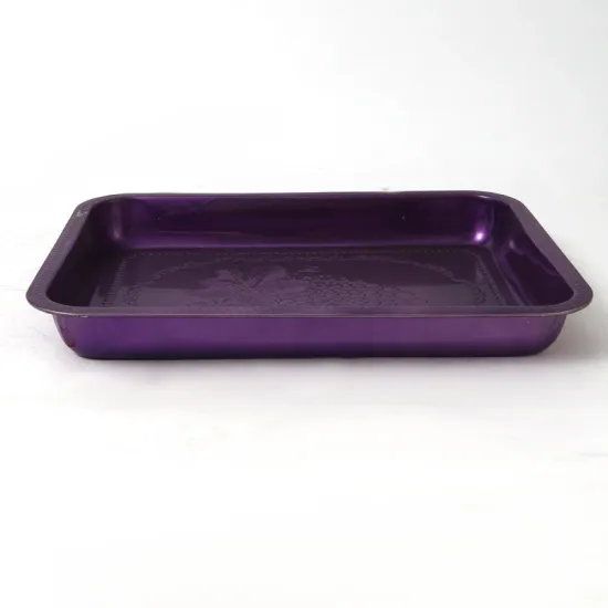 Stainless Steel Quad Food Tray Storage Tray