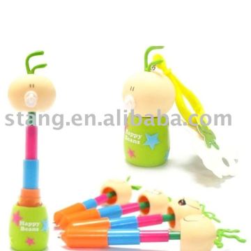 Plastic pvc pen toys,pen decoration
