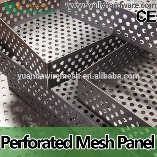 Water Circulation System Perforated Mesh Sheet , Hot Dipped Galvanized Perforated Metal Mesh/Perforated Metal Mesh Factory