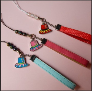 supplying mobile phone jewelry dust plug strap chains