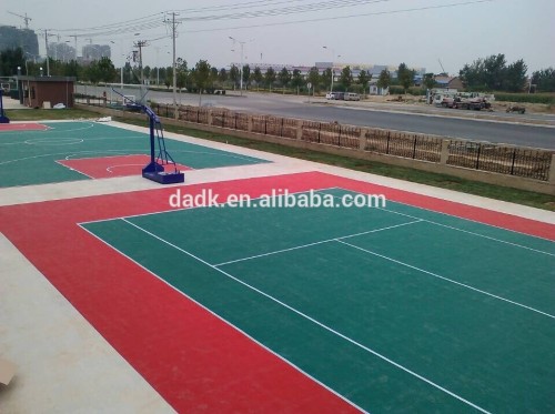 best quality ecofriendly Safe Outdoor PP badminton sports floor