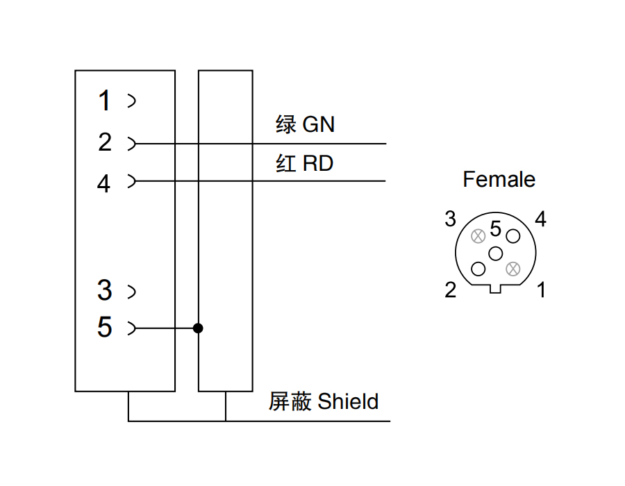 M12 connection cable