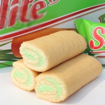 Máquina de bolo de camada de bolo de linha dupla industrial