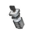 Single-hole mounted changeover switch