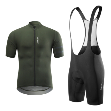 WOSAWE Men's Bike Racing Cycling Clothing Set with 5D Gel Pads