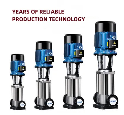 RO Water Reverse Osmosis System: High Pressure CMP Pump and CDL Series CNP Vertical Multistage Water Pump