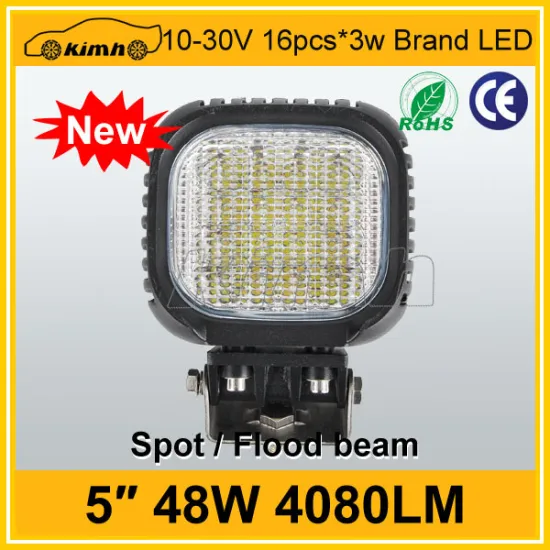 High power 4080LM 48W led worklight atv