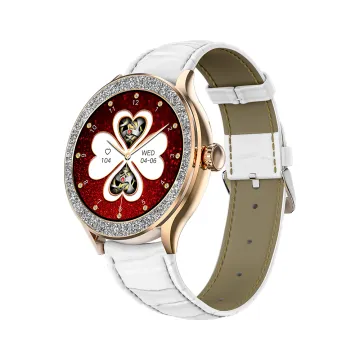 Smart Wristbands and Fitness Bracelets: The M15 1.27\" NFC Smartwatch for Ladies and Girls
