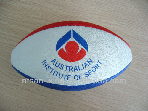 Customized rubber football/Rubber rugby5