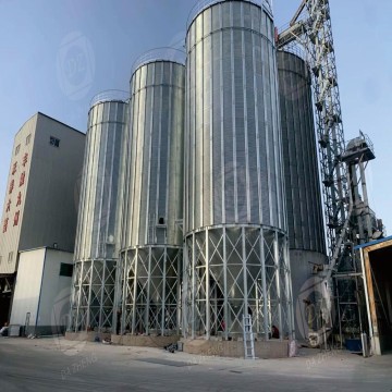 Feed silos for the food processing industry