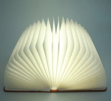 2016 New Products Book Shaped Design USB Rechargeable Battery Fancy Lumio Book Lamp,Led Book Light