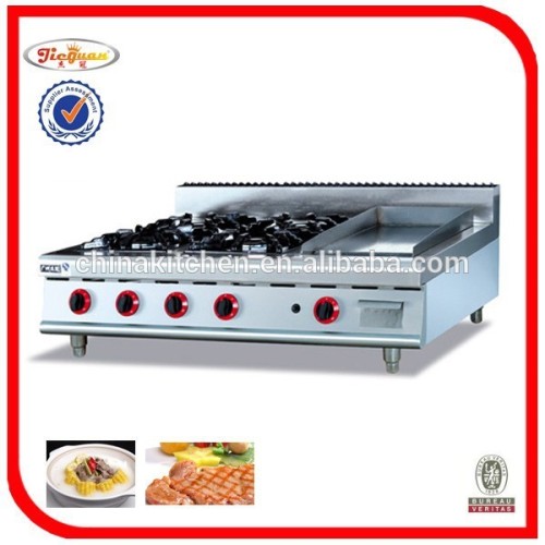 Jieguan Table Top Gas Range With 4burner & Grill Gh9991 0086