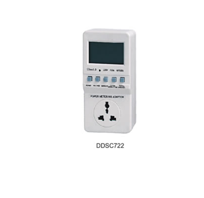 medidor de watt-hora de soquete eletrônico LCD digital