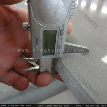 Low Water Absorption Artificial Marble Caesar Stone Quartz Slabs 3000*1400mm