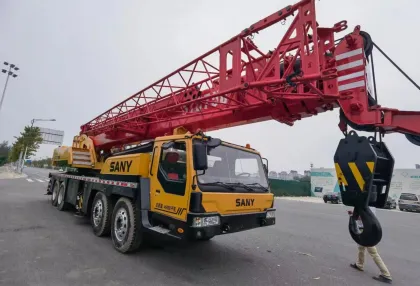 Used Original Chinese Mobile Crane SANY Crane STC750 Used SANY 75t Truck Crane STC750