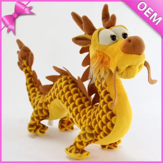 30cm Long Customized chinese dragon plush toy wholesale