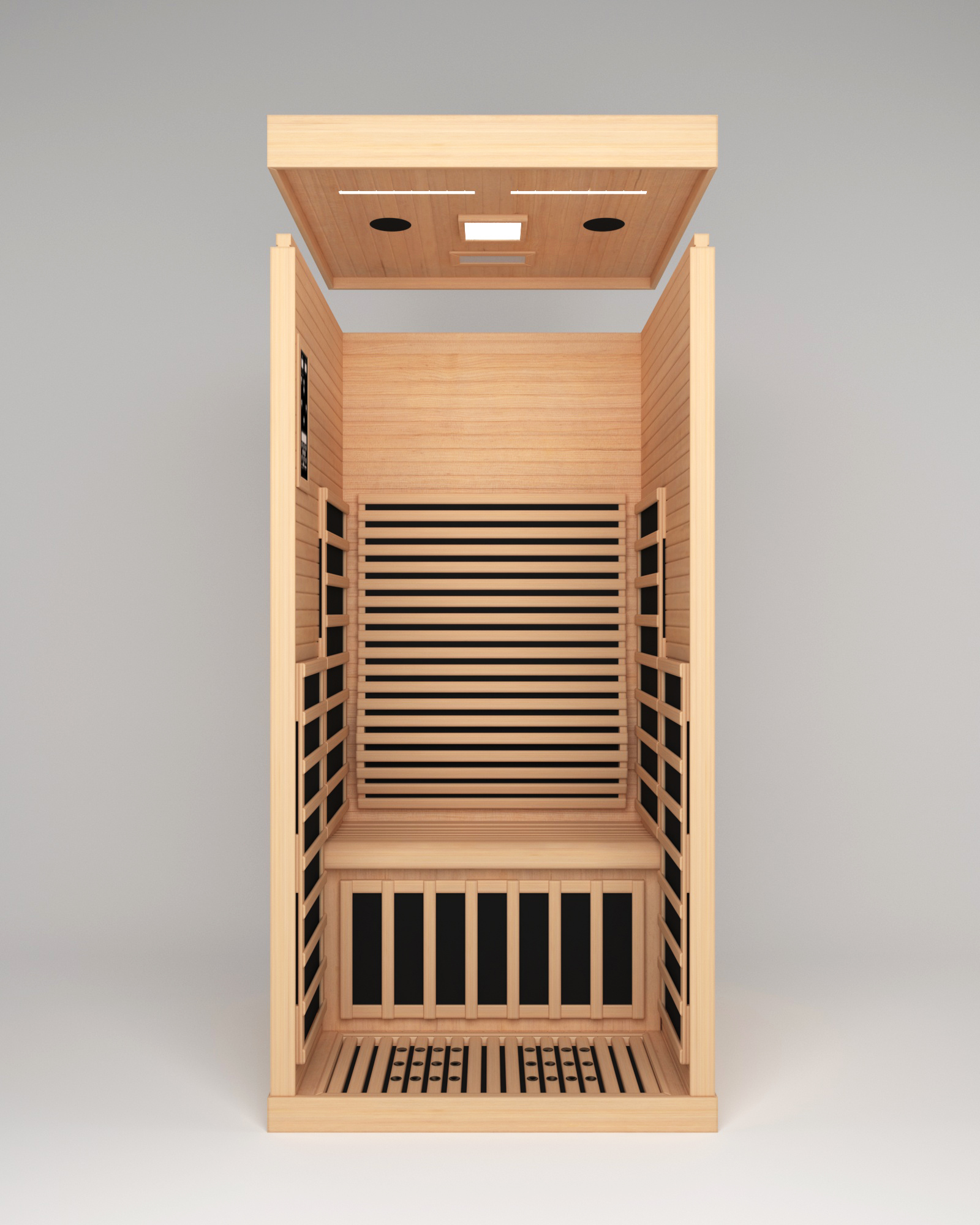 Indoor far-infrared sauna