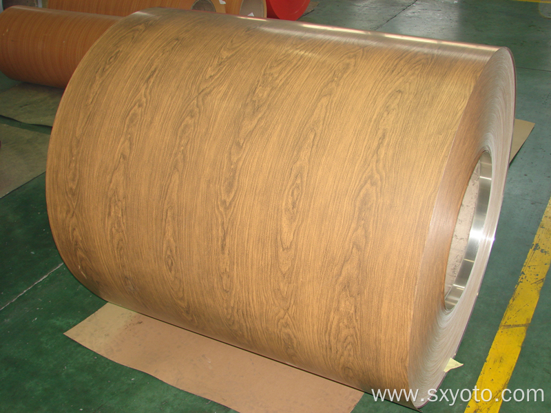 Thickness 0.25-4.0mm Aluminum Coated Coil with Different Designs