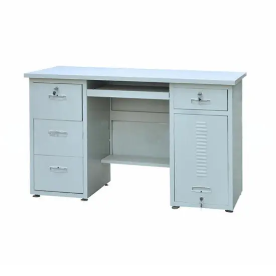 Custom steel office desk metal computer stand computer desk factory directly supply