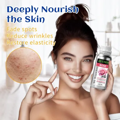 Cosmetics Facial Pure Natural Organic Rose Essential Oil