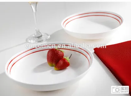 simple elegant Asian tableware, household tableware fine porcelain