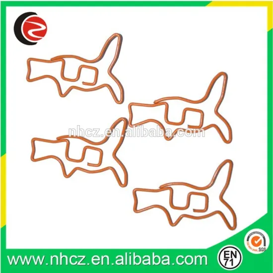 cute animal shaped paper clips