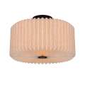 Vivienne Fabric Metal LED Ceiling Light