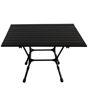 Custom Logo Height-Adjustable Portable Collapsible Aluminum Camping Table
