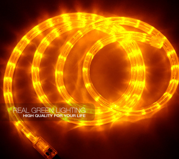 220V 13MM 50 Meter Amber LED Rope Light