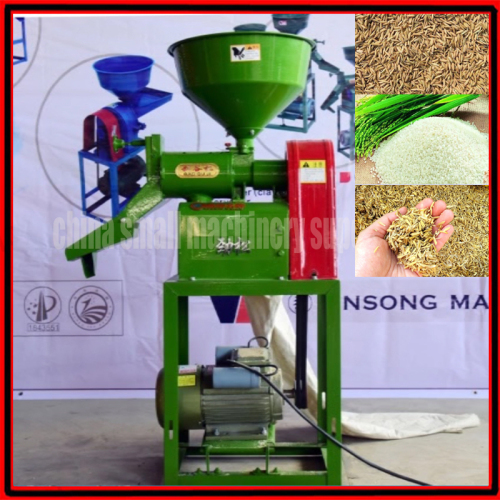 Factory price Intelligent Grain stripper Rice Milling Machine mill machine miller machine Sheller Peeling machine