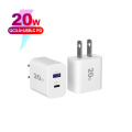 2022 2-Port QC3.0 Tip-C USB Duvar Telefon Şarj Cihazı