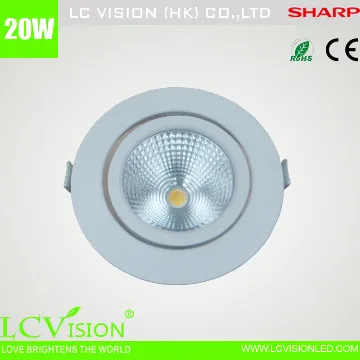 30W LED Down light / SHARP LED Spotlamp / Adjustable / 2950lm