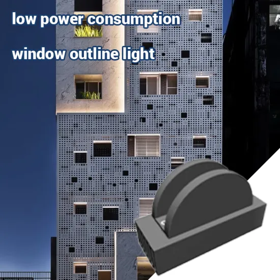 DC24V RGBW 4in1 LED Outdoor Window Lamp for Hotel Exterior Wall Decorative Lighting