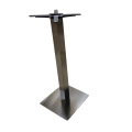 Mesa de barra de SS base de mesa cuadrada de metal cuadrado
