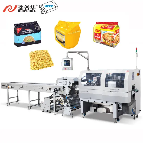 Automatic Instant Noodles Multipack Horizontal Packaging Machine