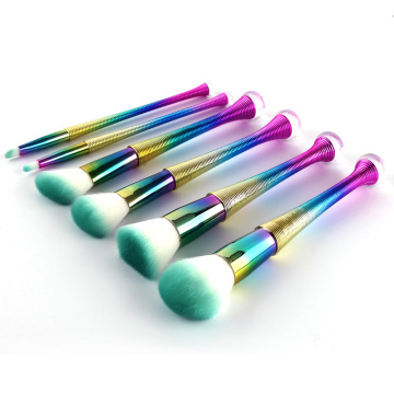 2020 nuovo set di pennelli per trucco da 6 pezzi ombretto liquido fondotinta per occhi eyeliner pennello per trucco da donna strumenti per trucco cosmetico