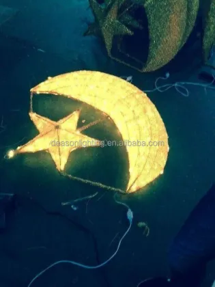 Ramadan Lights and Moon Decorations
