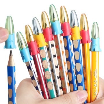 M &amp; G Custom 5pc/Set Plastic Pen Cap Cartoon Rocket Σχήμα
