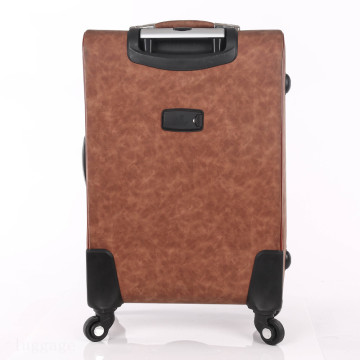 Classic vintage PU leather business travel luggage