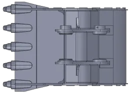 Rock Digging Bucket for Heavy Quarry Operations