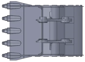 Rock Digging Bucket for Heavy Quarry Operations