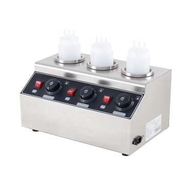 Professional CE Certified Electric 3-Hole Sauce Bottle Dispenser Pump