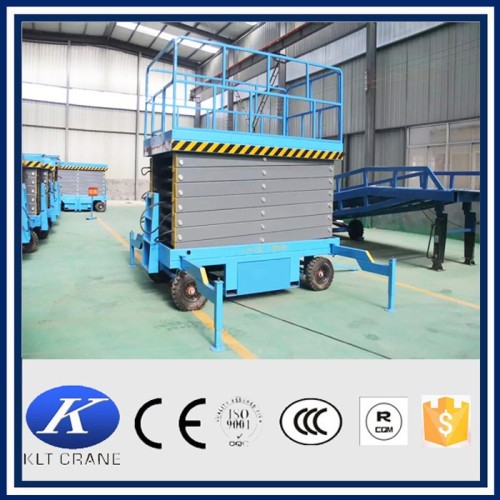 18m scissor hydraulic manual aerial work platform