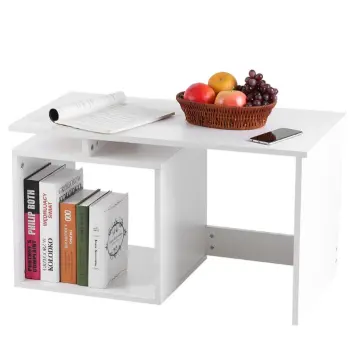 Unique Tea Chest Coffee Table White