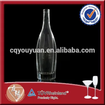 Custom Fancy Tequila Glass Bottle 700ML Fancy Cognac Bottles Wholesale