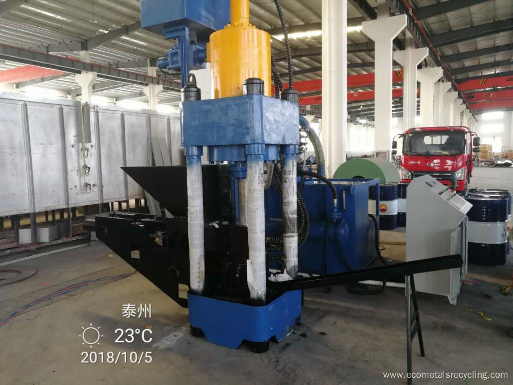 Aluminum Turnings Particles Grans Briquetting Machine