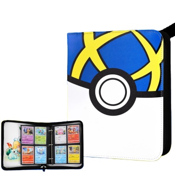 Amazon Best-Selling Game Card Storage Solution: Detachable Loose-Leaf Combination Book for 4 or 9 Cells